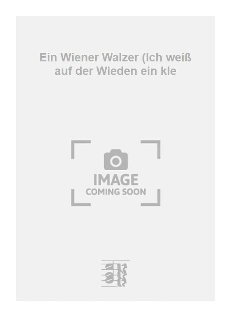 Ein Wiener Walzer (Ich weiß auf der Wieden ein kle